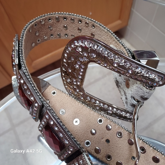 Flashy purple  belt - Picture 4 of 7